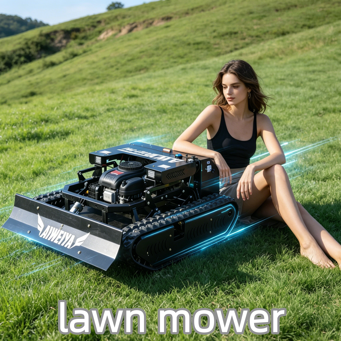 Smart Garden Trimmer - Customized Smart Robotic Lawn Mower with
