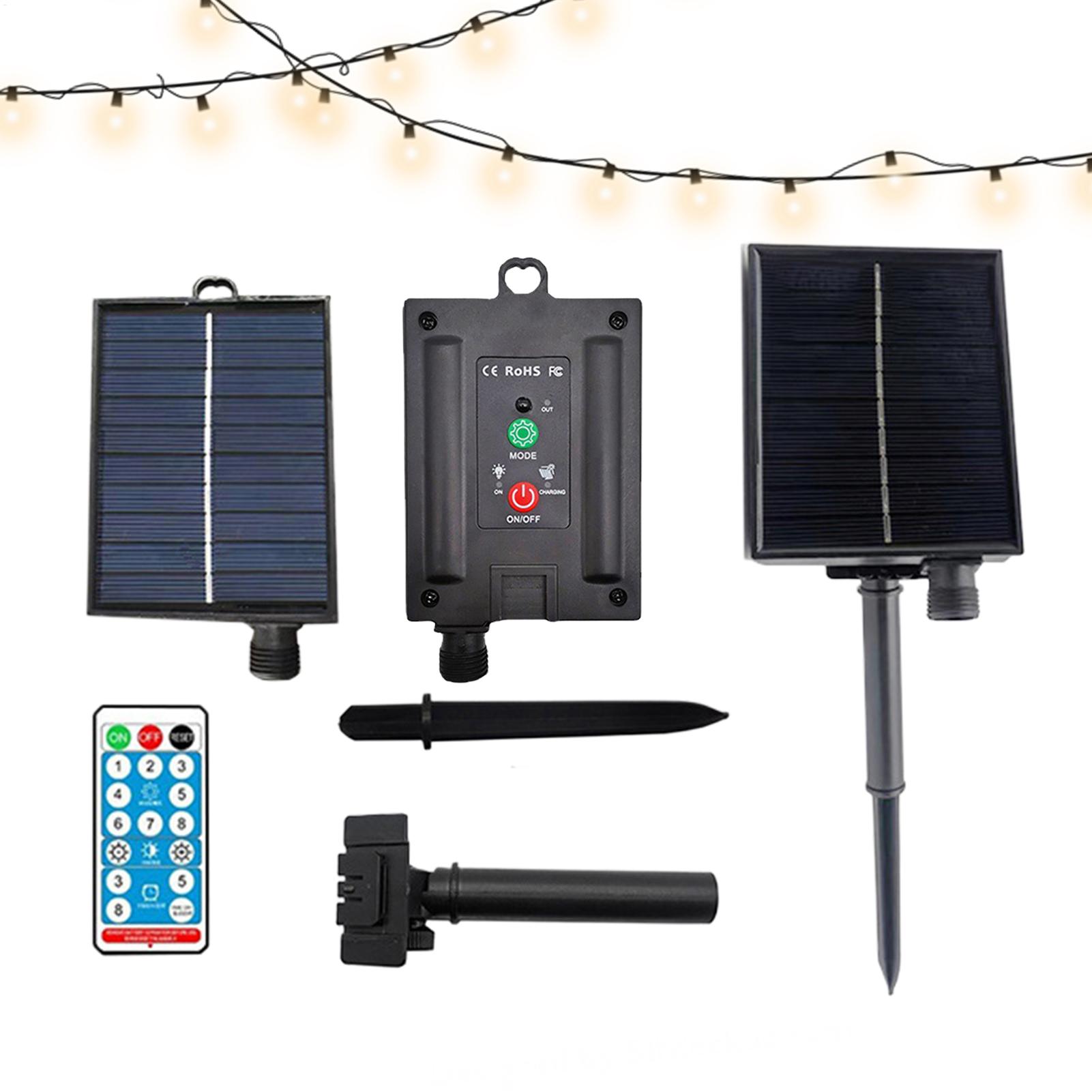 Smart Zen Garden - Portable Solar Panel 31V Waterproof Remote