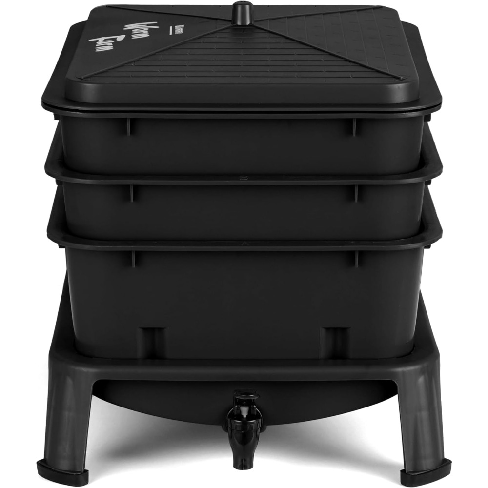 5-Tray Worm Compost Bin, 53QT  - Composting Kit Indoor บทวิจารณ์และราคา