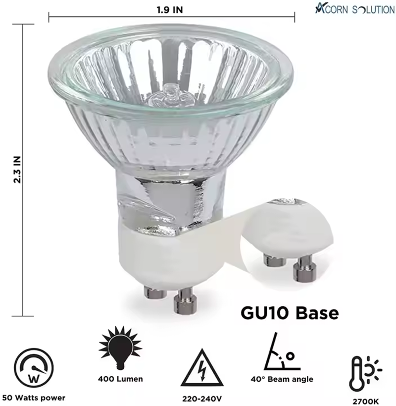 Gu10 Base Halogen 50W 220V/110 - Smart Garden Umbrella บทวิจารณ์และราคา