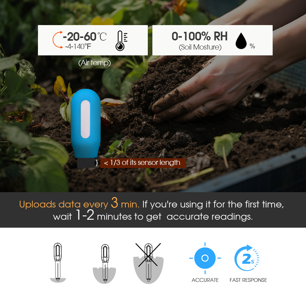 Smart Zigbee Soil Sensor for H - Smart Garden Monitor บทวิจารณ์และราคา
