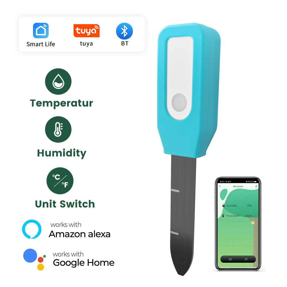 Tuya Soil Tester Humidity & Te - Smart Garden Monitor บทวิจารณ์และราคา