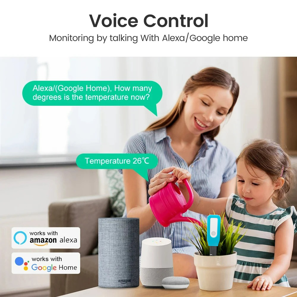Tuya Soil Tester Humidity & Te - Smart Garden Monitor บทวิจารณ์และราคา