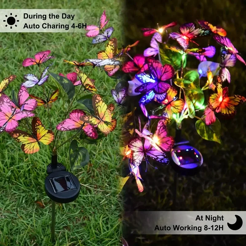 Solar LED Butterfly Garden Lig - Smart Zen Garden บทวิจารณ์และราคา