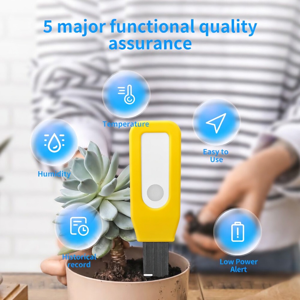 WiFi Soil Monitor Tuya Smart T - Smart Garden Monitor บทวิจารณ์และราคา
