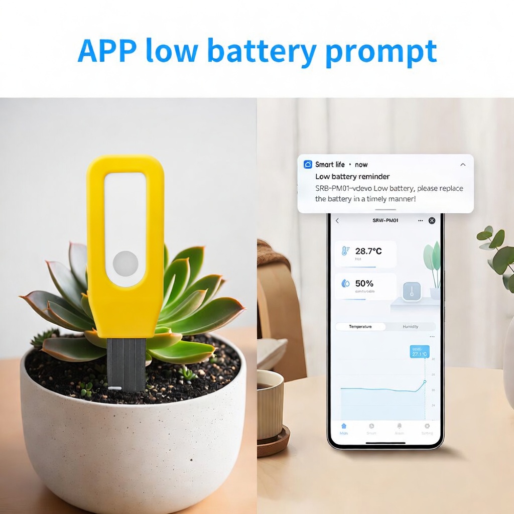 WiFi Soil Monitor Tuya Smart T - Smart Garden Monitor บทวิจารณ์และราคา