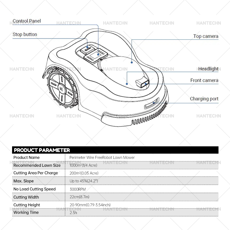 2024 Newest Mini Smart Robotic - Smart Garden Trimmer บทวิจารณ์และราคา