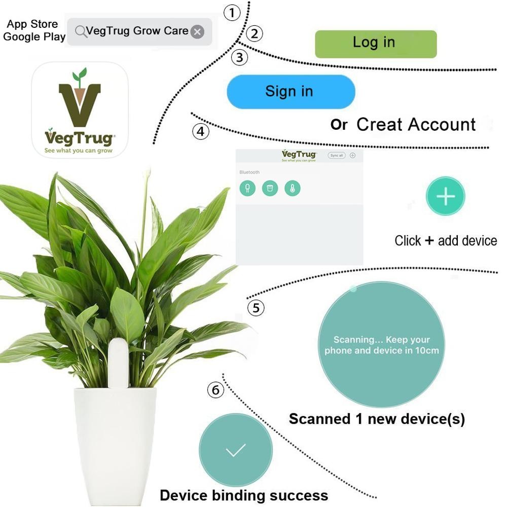 HHCC Flower Monitor Flora Gard - Smart Garden Monitor บทวิจารณ์และราคา