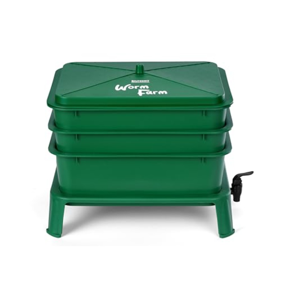 Worm Composter 32QT Worm Farm  - Composting Kit Indoor บทวิจารณ์และราคา