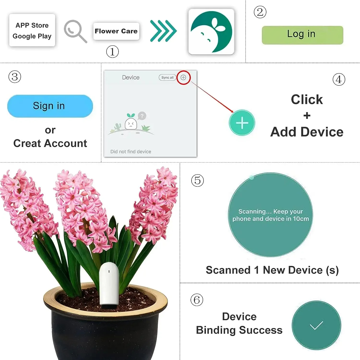 For Xiaomi Mijia HHCC Smart Fl - Smart Garden Monitor บทวิจารณ์และราคา