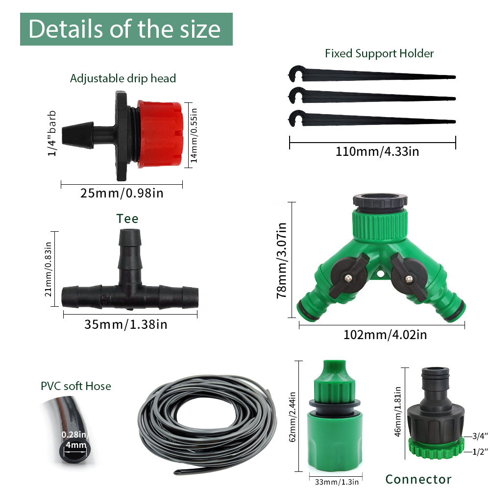Greenhouse 15M-30M DIY Drip Ir - Smart Garden Monitor บทวิจารณ์และราคา