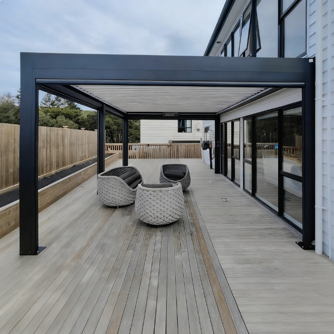 Aluminum Venetian Pergola,Elec - Smart Garden Construct บทวิจารณ์และราคา