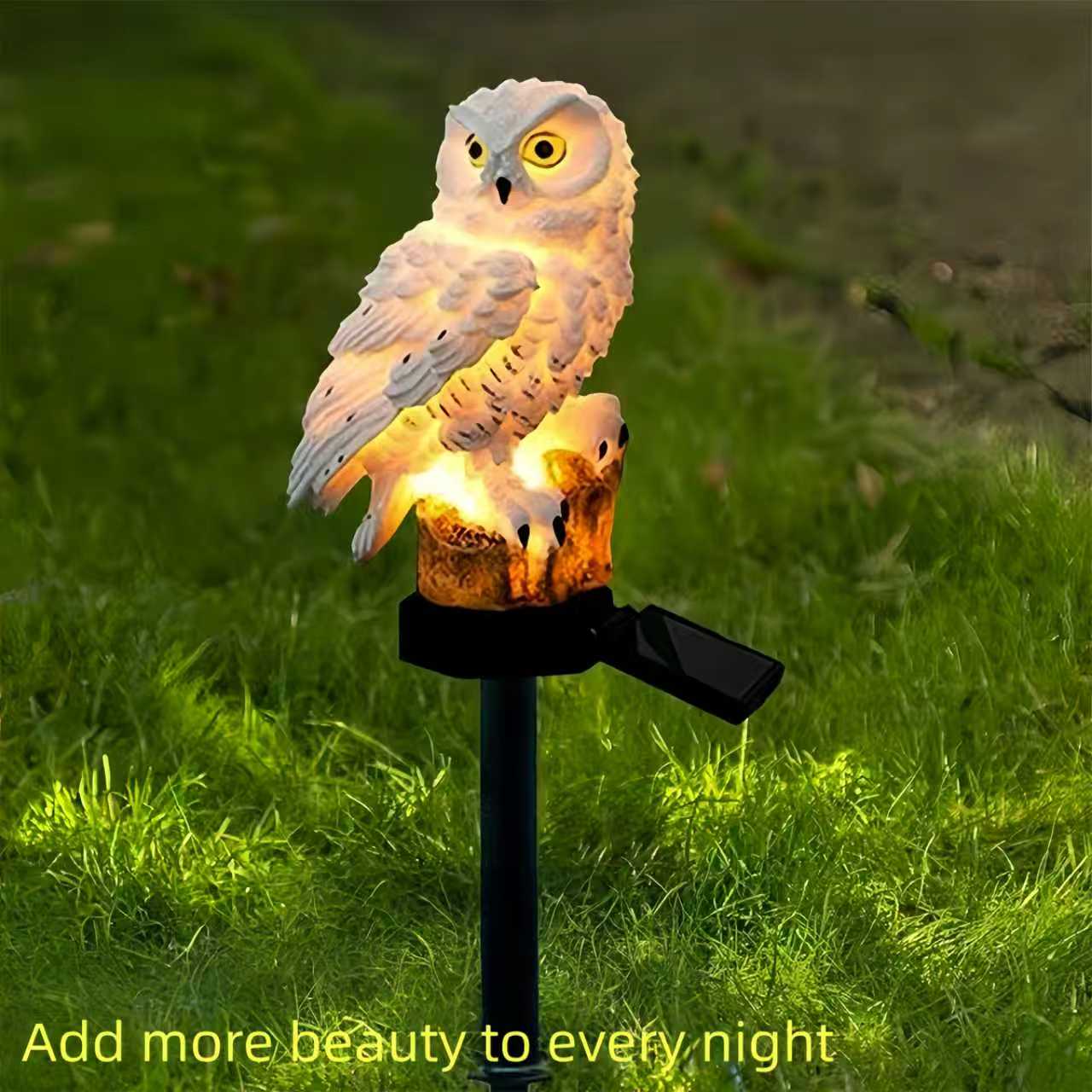 Solar Owl Garden Stake Light O - Smart Zen Garden บทวิจารณ์และราคา