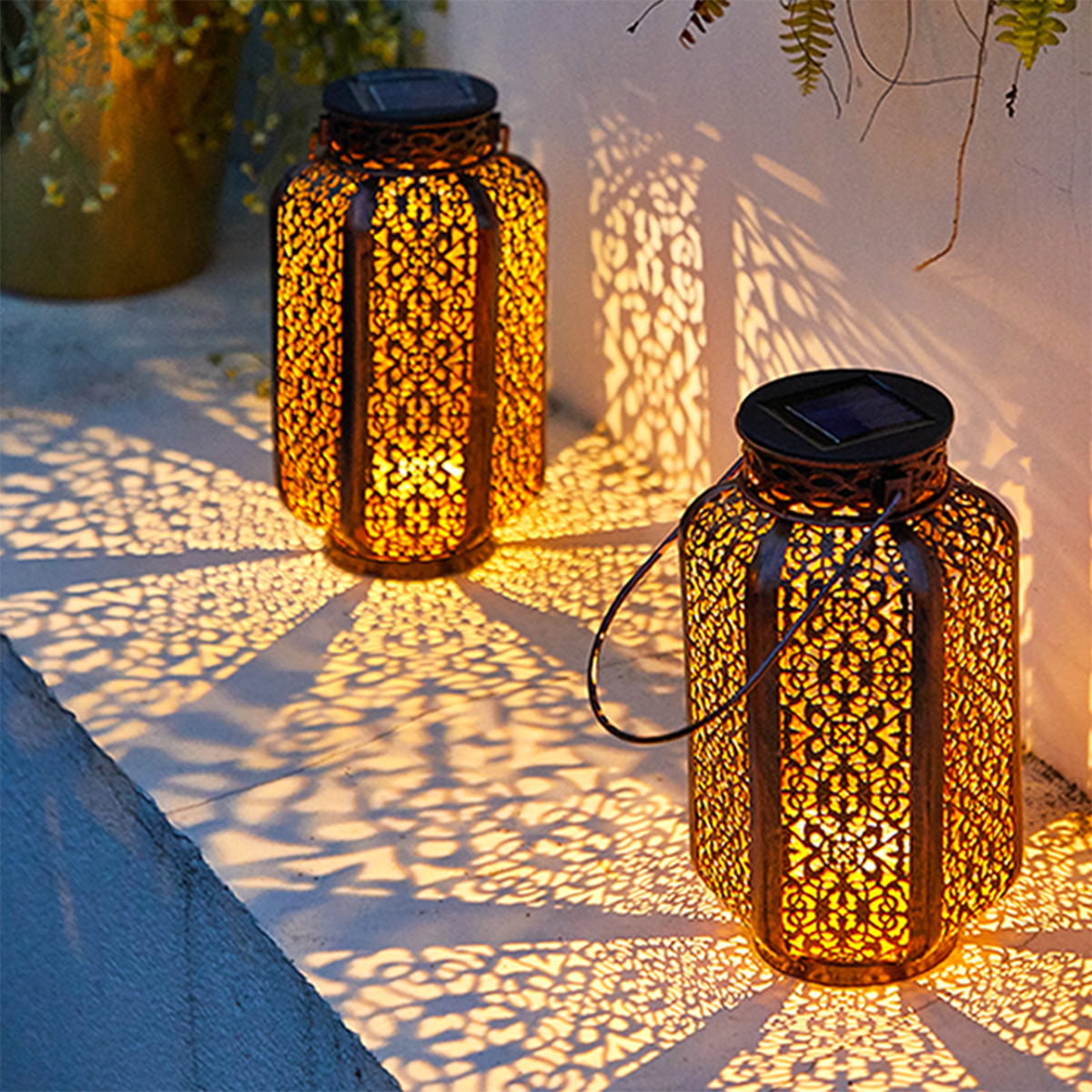 Solar Lanterns Outdoor Waterpr - Smart Zen Garden บทวิจารณ์และราคา
