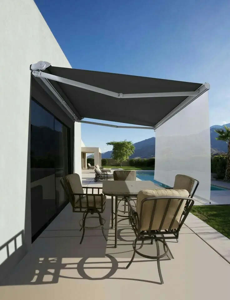 Outdoor Awning Customized Fold - Smart Garden Umbrella บทวิจารณ์และราคา