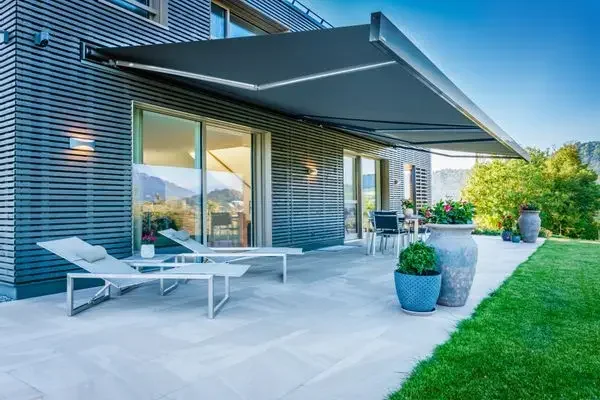 Outdoor Awning Customized Fold - Smart Garden Umbrella บทวิจารณ์และราคา