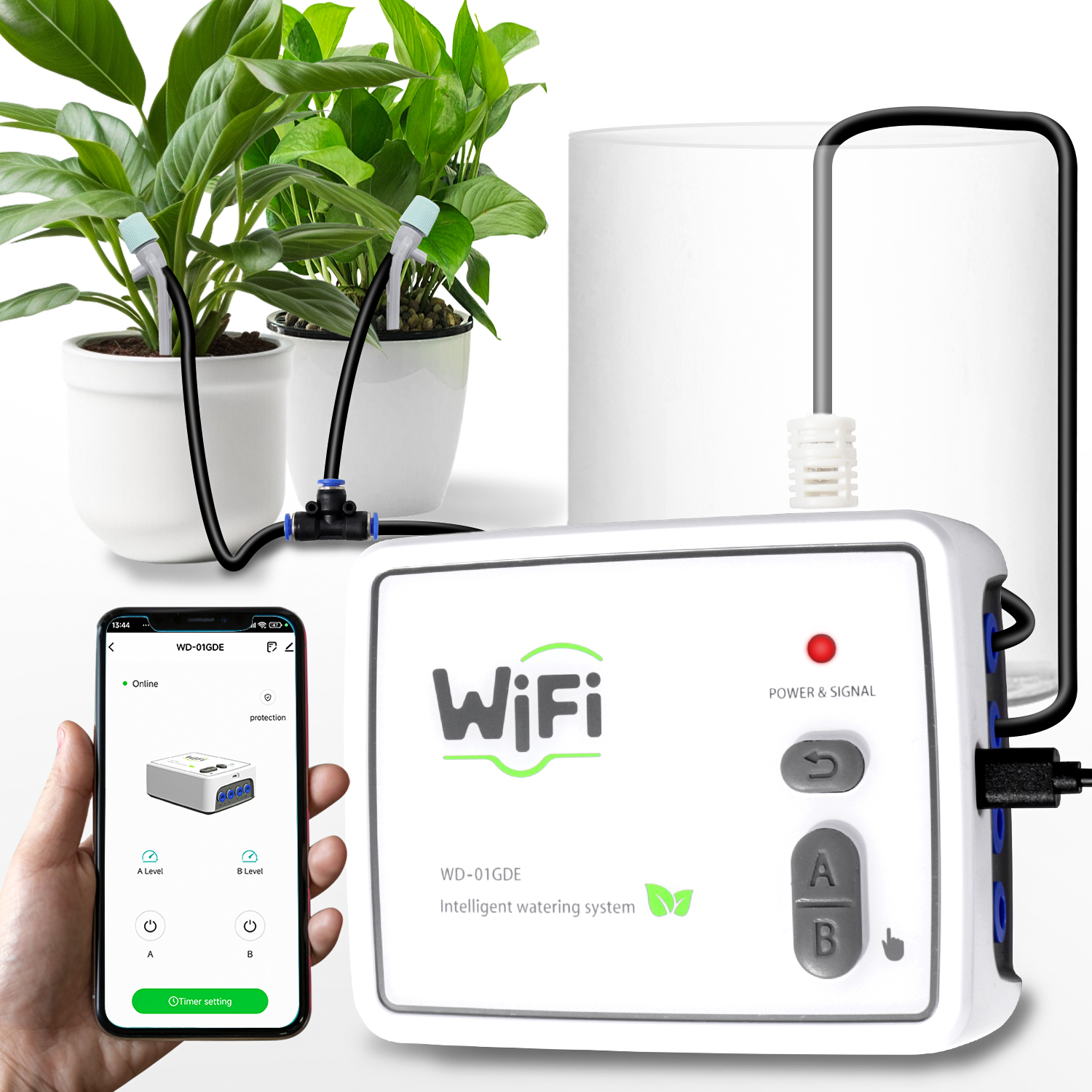 WIFI Smart Dual Pump Automatic - Gardena Smart Irrigation Control บทวิจารณ์และราคา