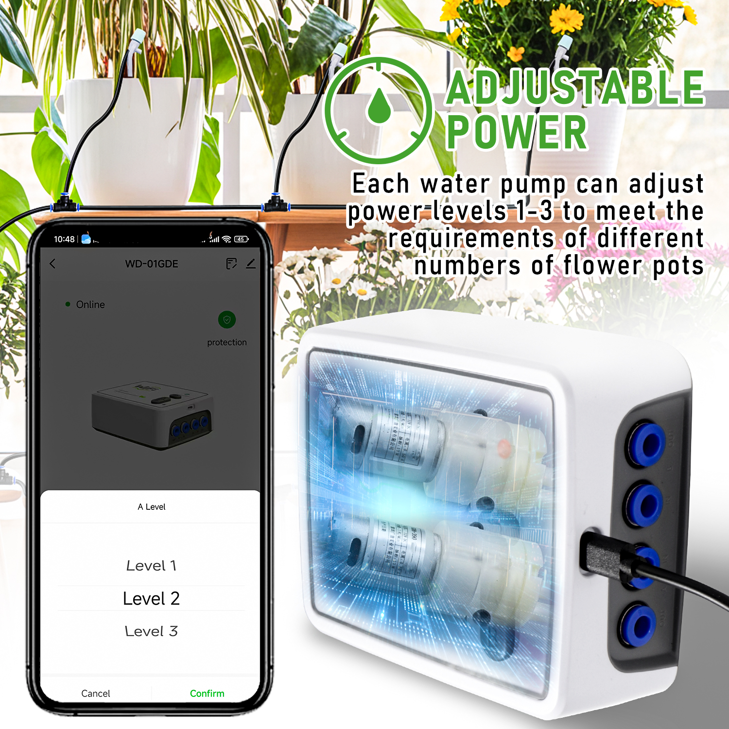 WIFI Smart Dual Pump Automatic - Gardena Smart Irrigation Control บทวิจารณ์และราคา
