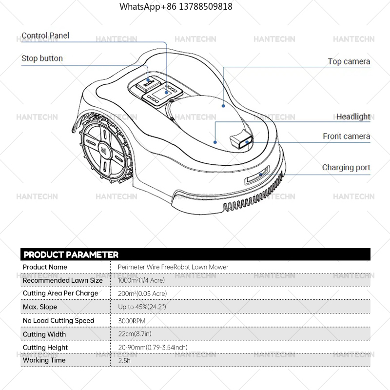 2024 Newest Mini Smart Robotic - Smart Garden Trimmer บทวิจารณ์และราคา