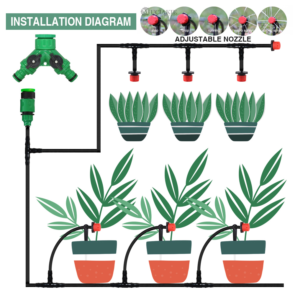 50-5M 1/4'' Hose Adjustable Dr - Smart Garden Monitor บทวิจารณ์และราคา
