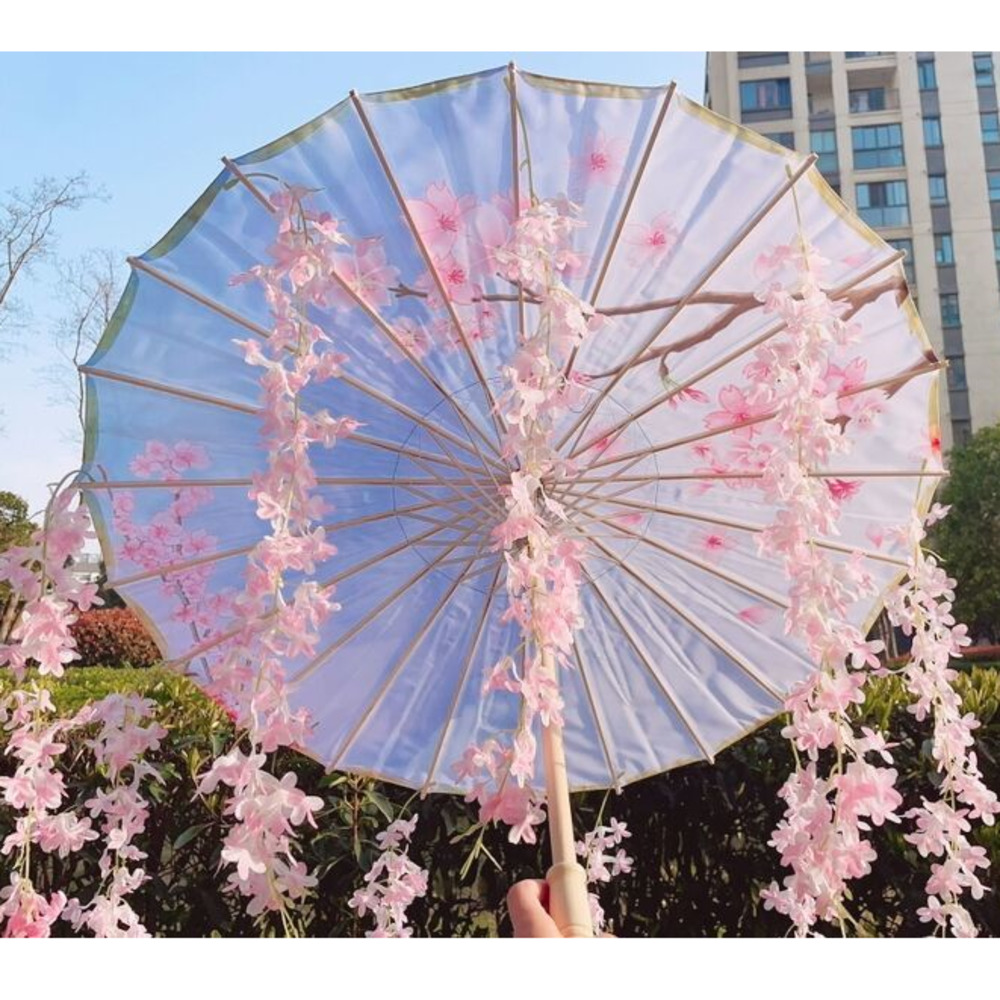 82CM 32'' Sakura Umbrella Hanf - Smart Garden Umbrella บทวิจารณ์และราคา