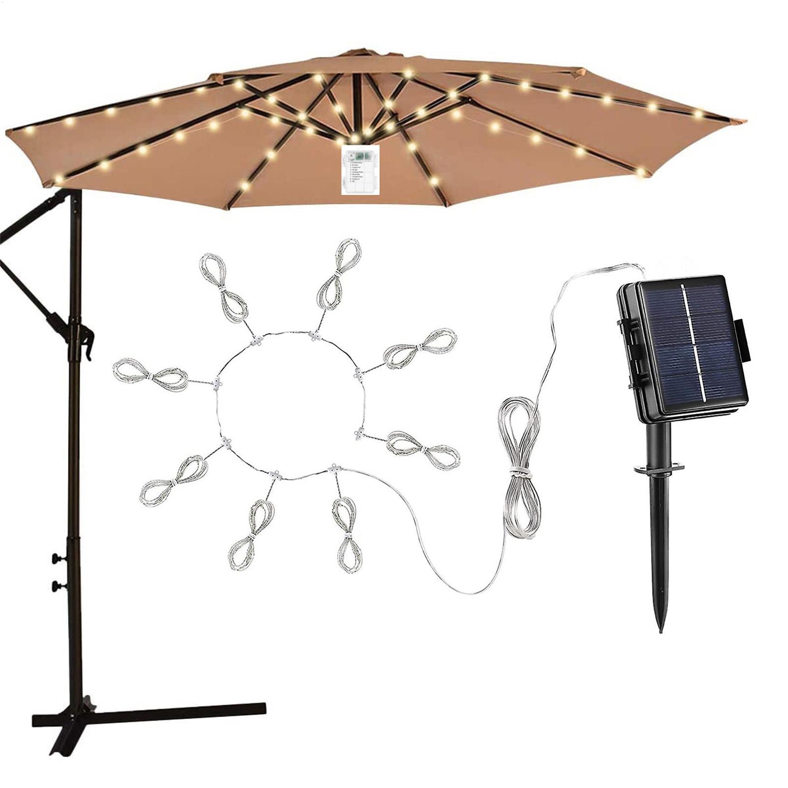 104 LED Umbrella Lights Outdoo - Smart Garden Umbrella บทวิจารณ์และราคา