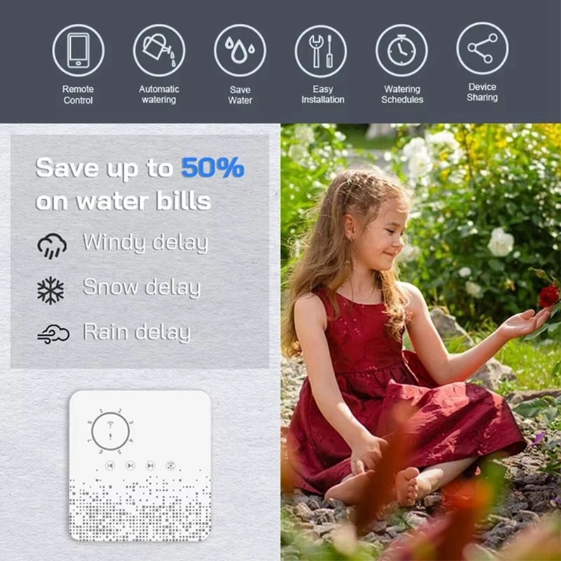 Tuya WiFi Smart Sprinkler Cont - Gardena Smart Irrigation Control บทวิจารณ์และราคา