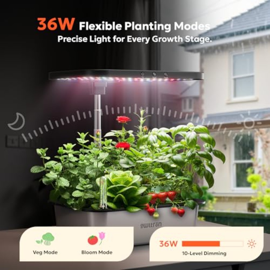 Indoor herb garden kit with 15 - Smart Garden Construct บทวิจารณ์และราคา