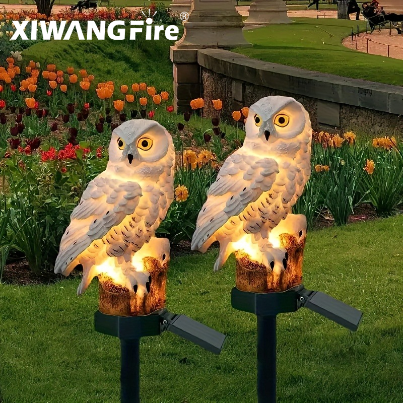 Solar Owl Statue Garden Light  - Smart Zen Garden บทวิจารณ์และราคา