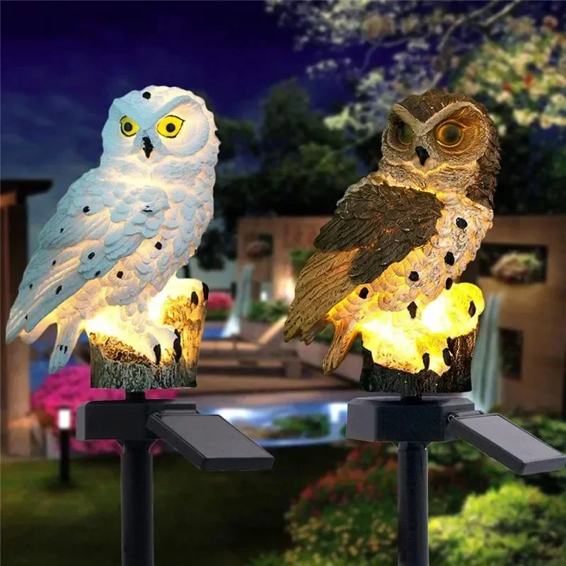 Solar Owl Statue Garden Light  - Smart Zen Garden บทวิจารณ์และราคา