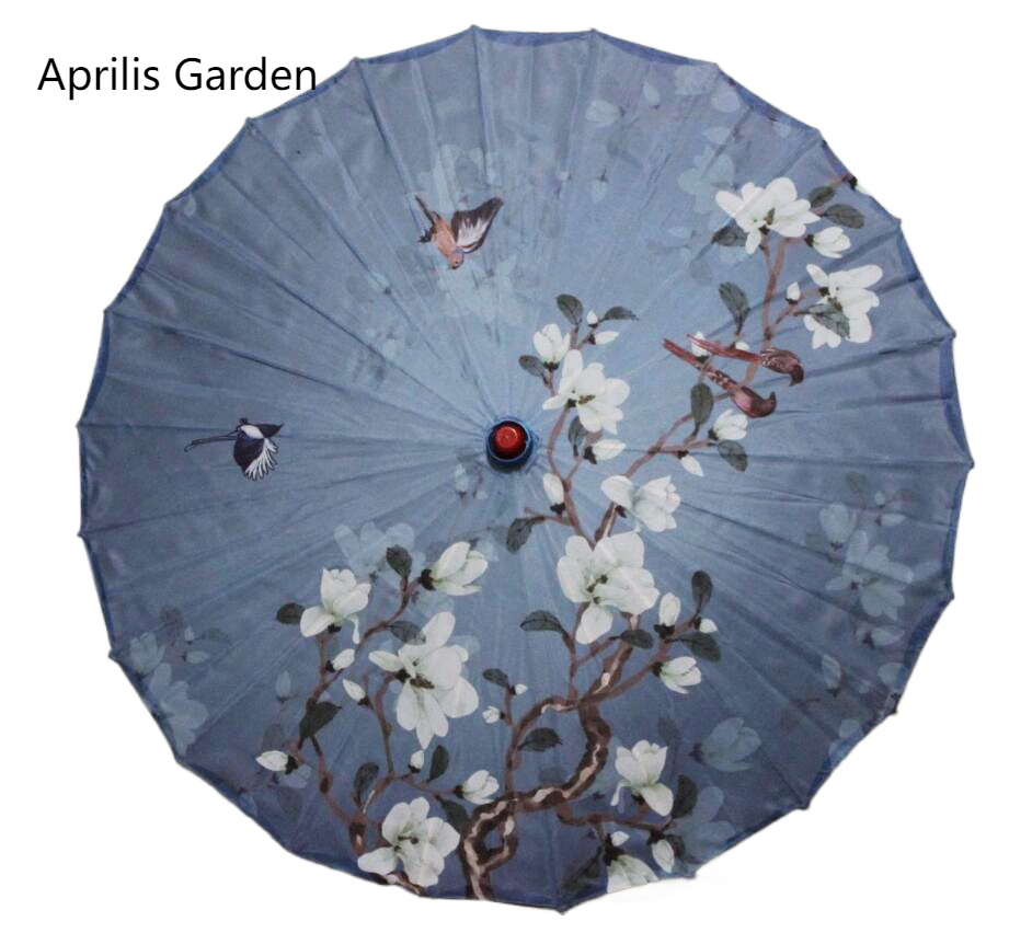 82cm Silk Cloth Women Umbrella - Smart Garden Umbrella บทวิจารณ์และราคา