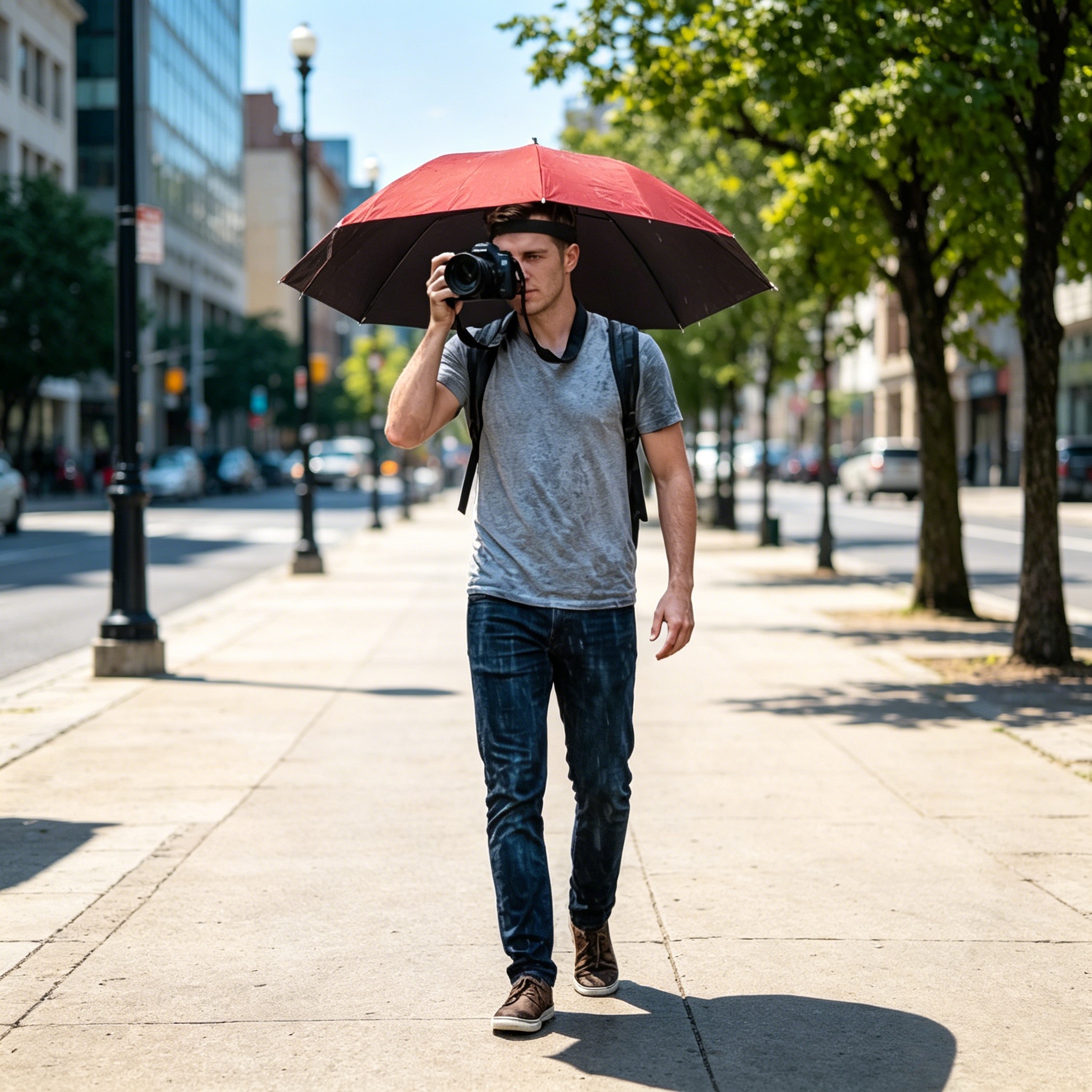 Head Mounted Umbrella Cap, Com - Smart Garden Umbrella บทวิจารณ์และราคา