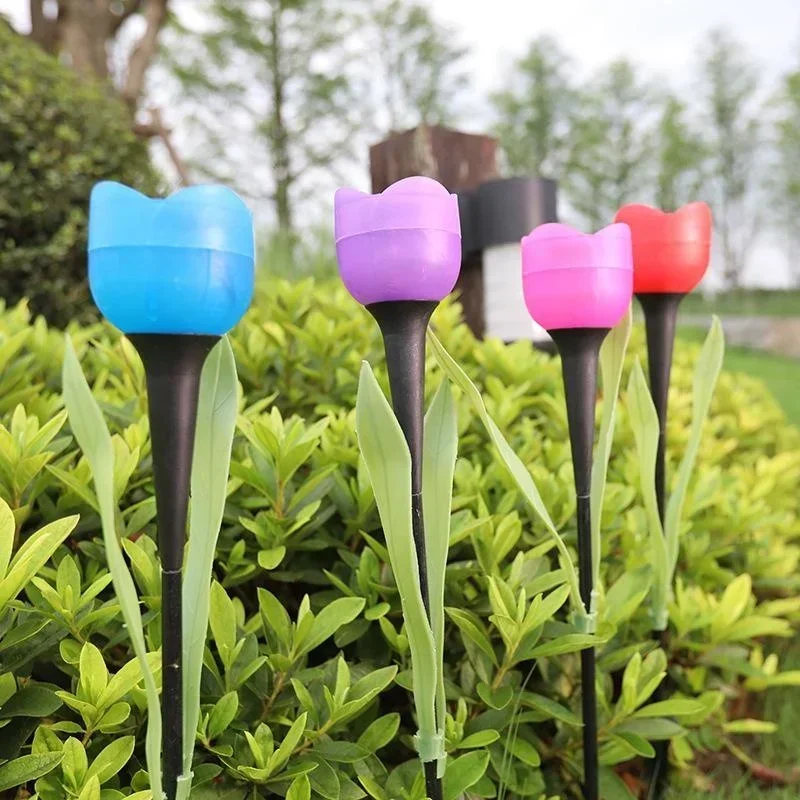 1Pcs Garden Tulip Flower Shape - Smart Zen Garden บทวิจารณ์และราคา