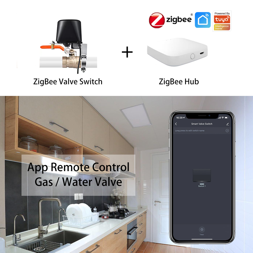 ZigBee Water/Gas Valve Remote  - Gardena Smart Irrigation Control บทวิจารณ์และราคา