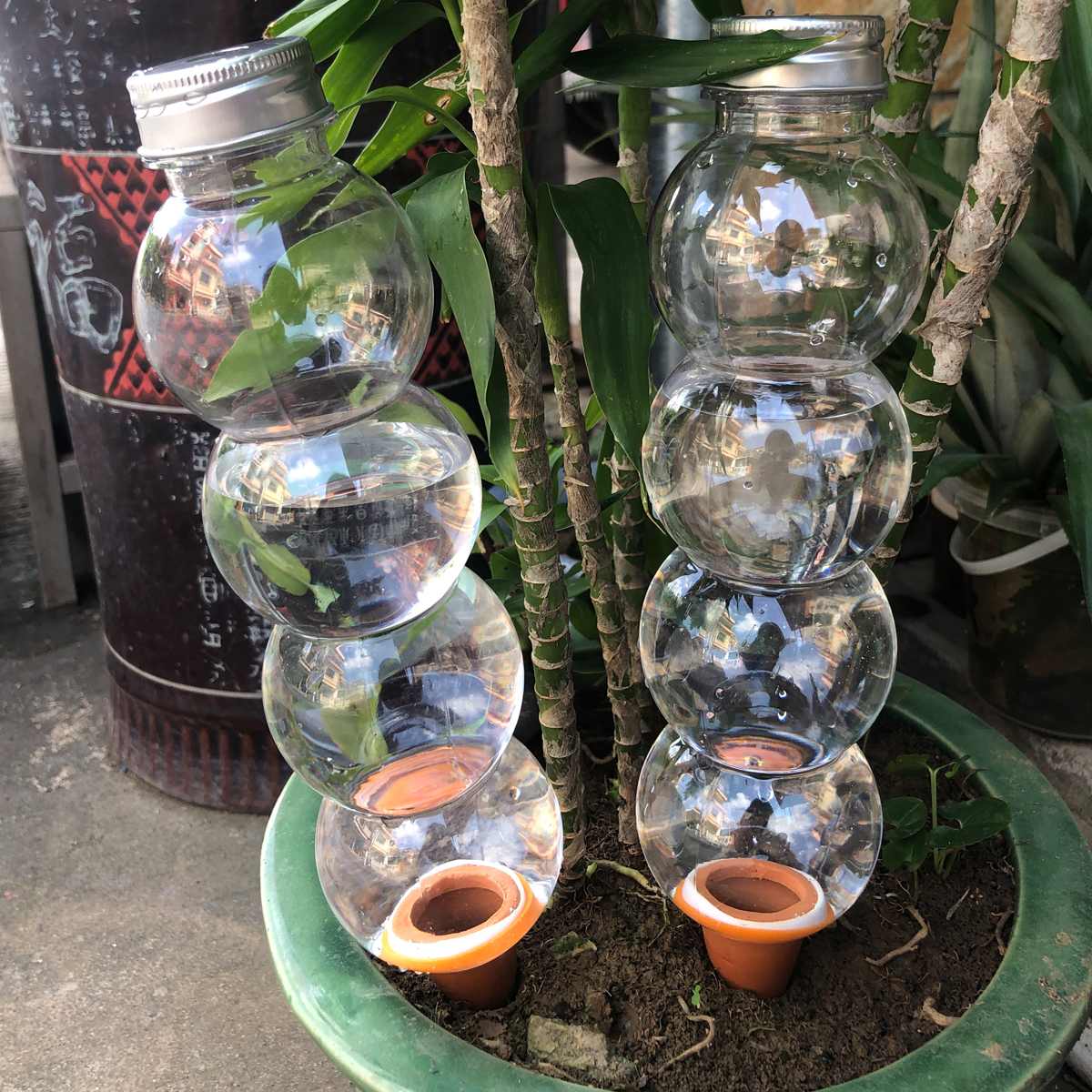 2 Pcs Automatic Plant Watering - Smart Garden Monitor บทวิจารณ์และราคา