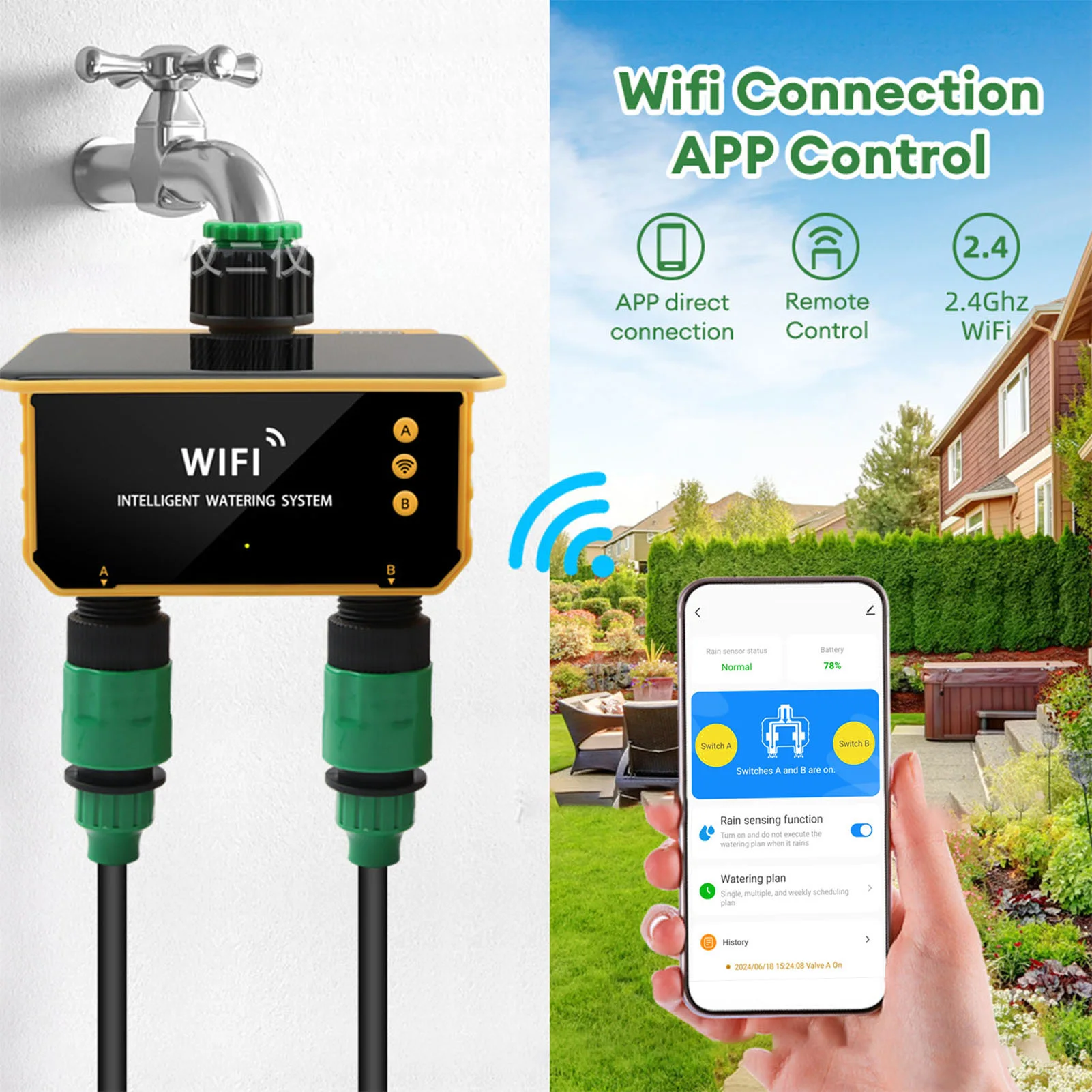 Solar WiFi Smart Irrigation Ti - Gardena Smart Irrigation Control บทวิจารณ์และราคา