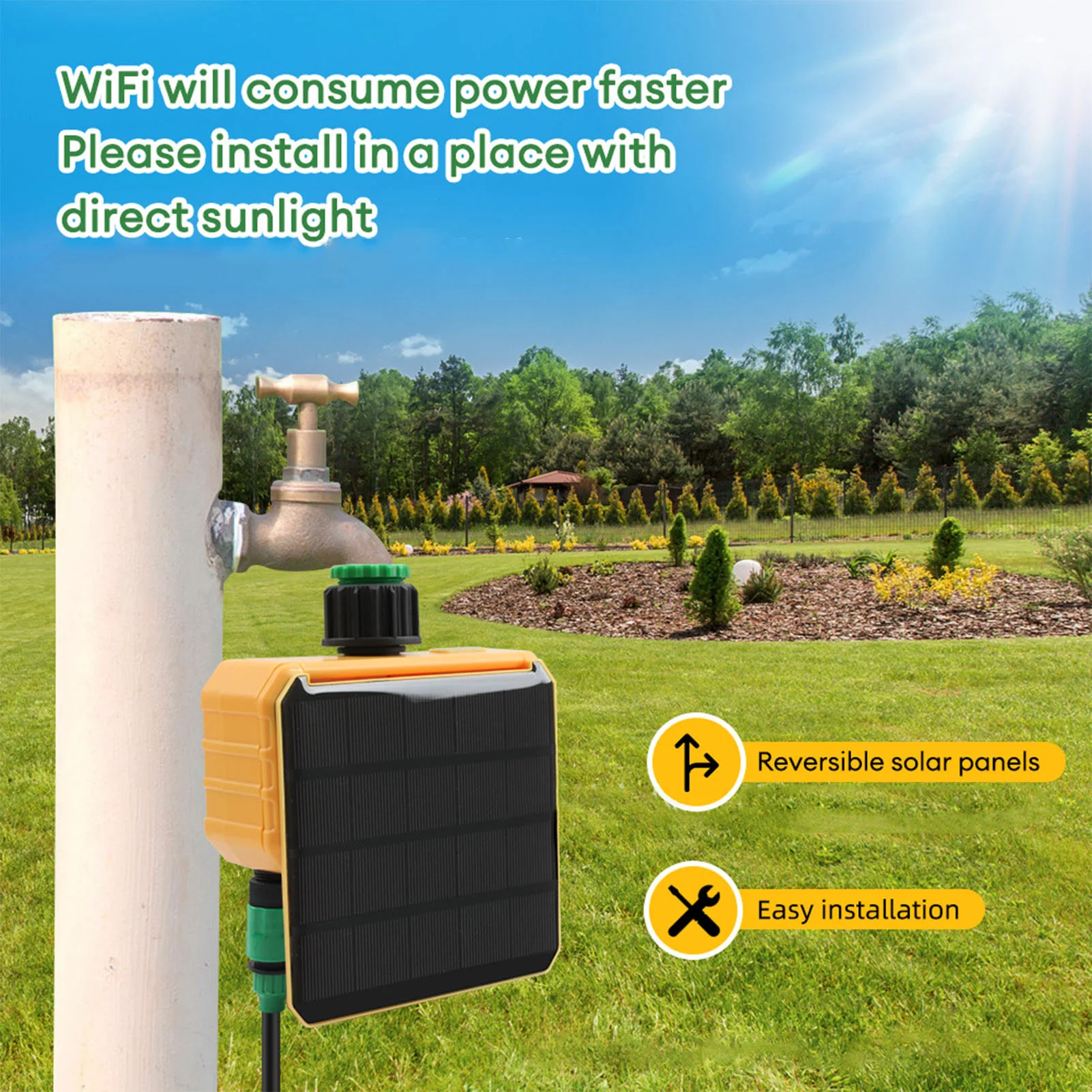 Solar WiFi Smart Irrigation Ti - Gardena Smart Irrigation Control บทวิจารณ์และราคา