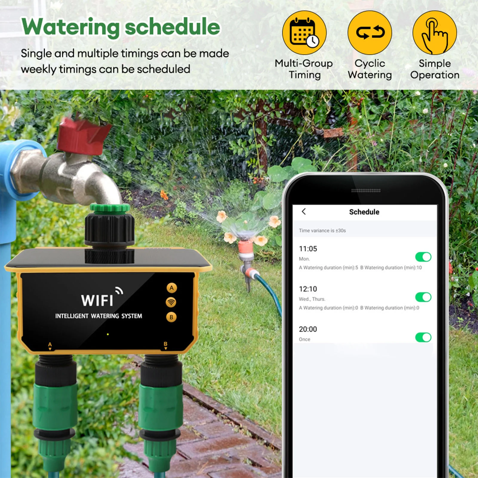Solar WiFi Smart Irrigation Ti - Gardena Smart Irrigation Control บทวิจารณ์และราคา