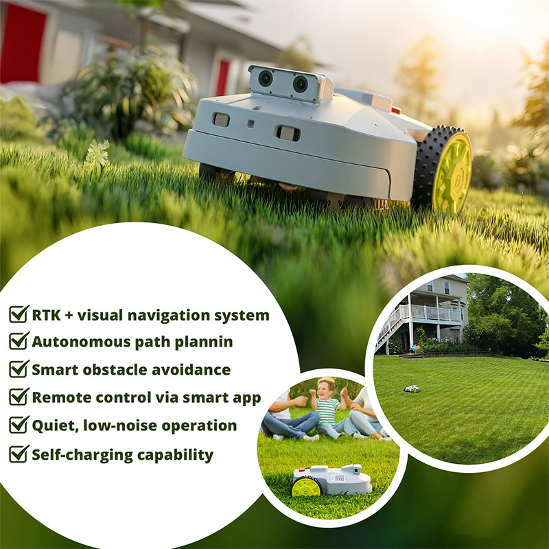 Newest Mini Smart Robotic Lawn - Smart Garden Trimmer บทวิจารณ์และราคา