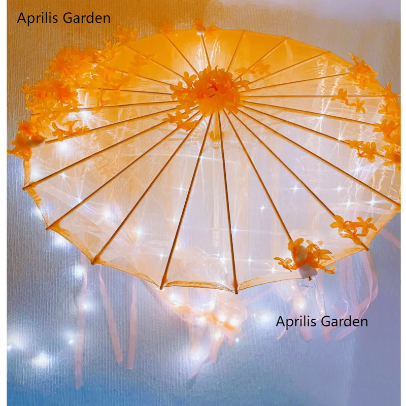 LED Yarn Silk Cloth Lace Decor - Smart Garden Umbrella บทวิจารณ์และราคา