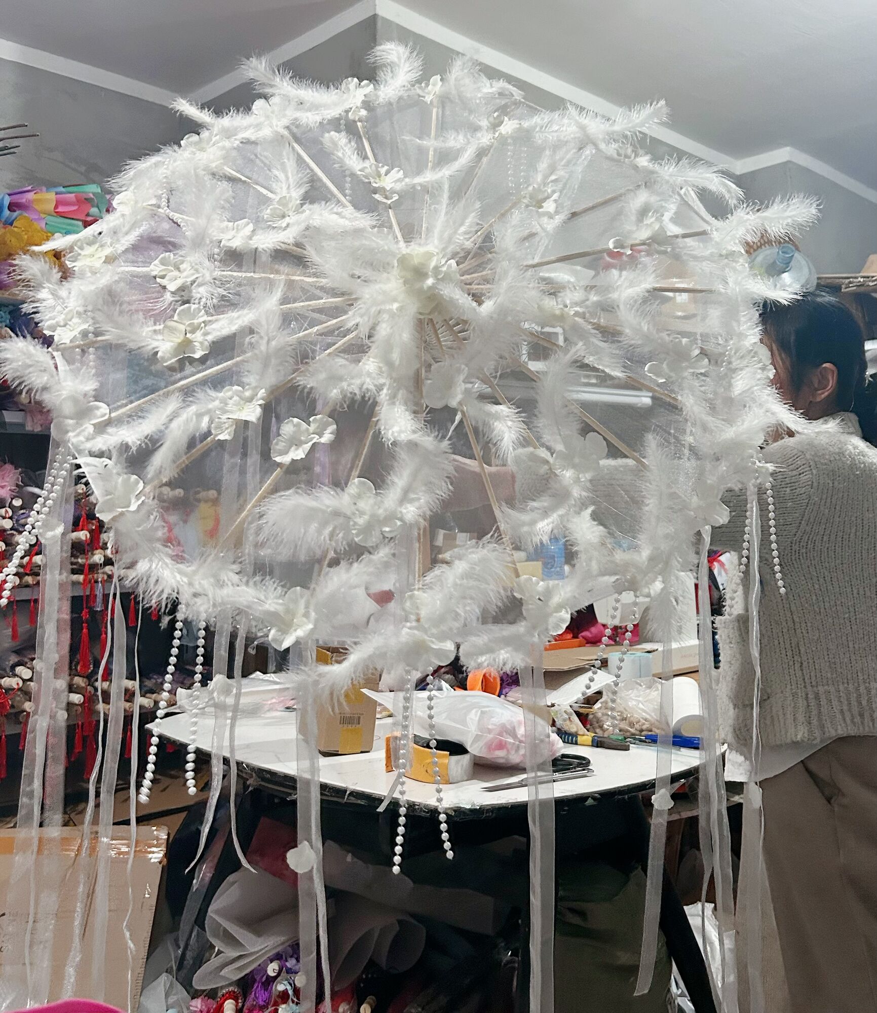 White Transparent Umbrella Han - Smart Garden Umbrella บทวิจารณ์และราคา
