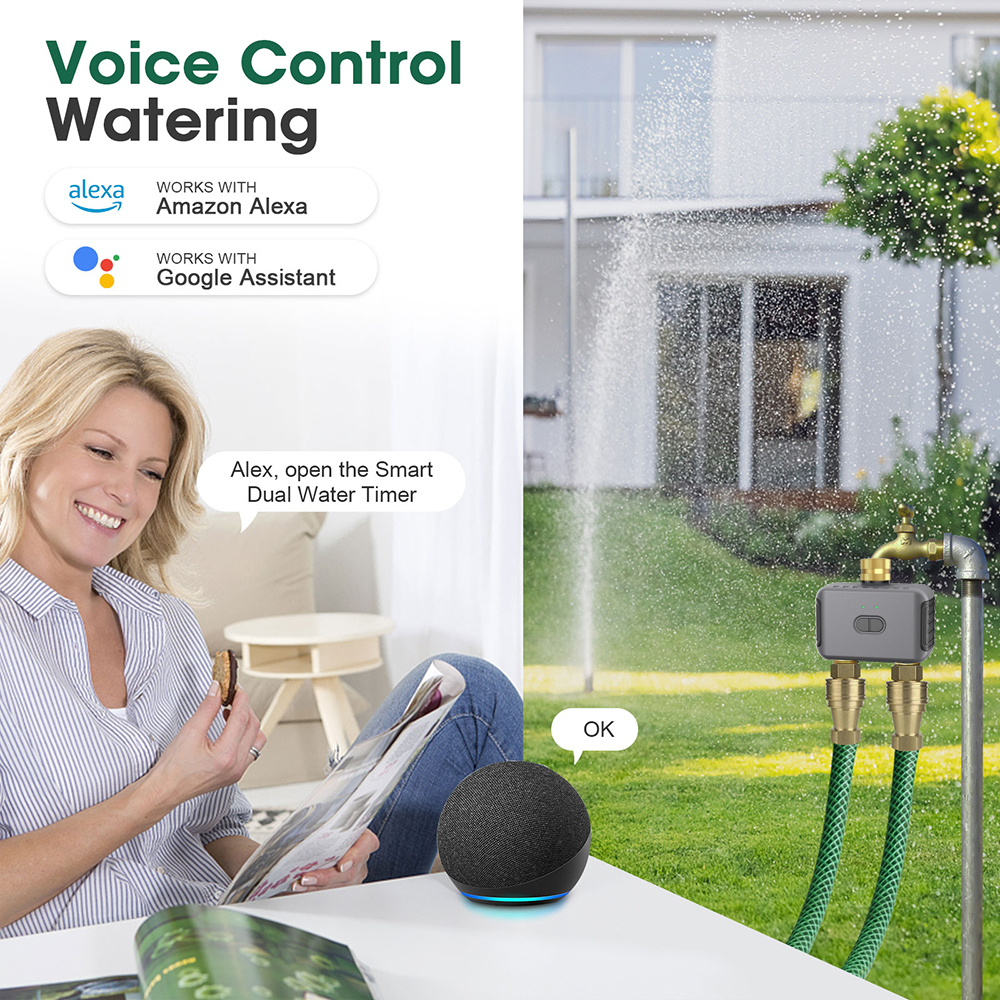 Tuya 2 Zone Watering Timer Gar - Smart Zen Garden บทวิจารณ์และราคา
