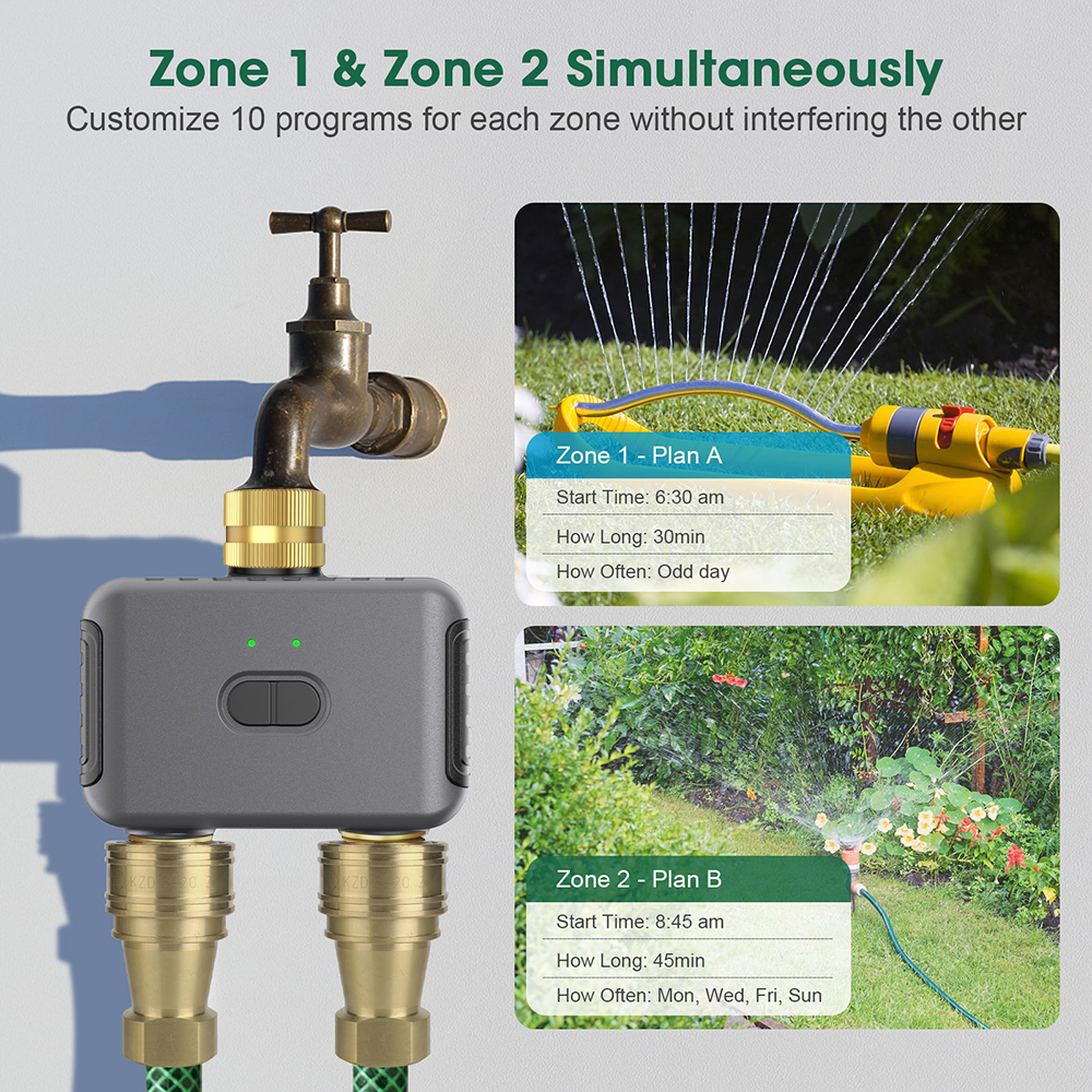 Tuya 2 Zone Watering Timer Gar - Smart Zen Garden บทวิจารณ์และราคา