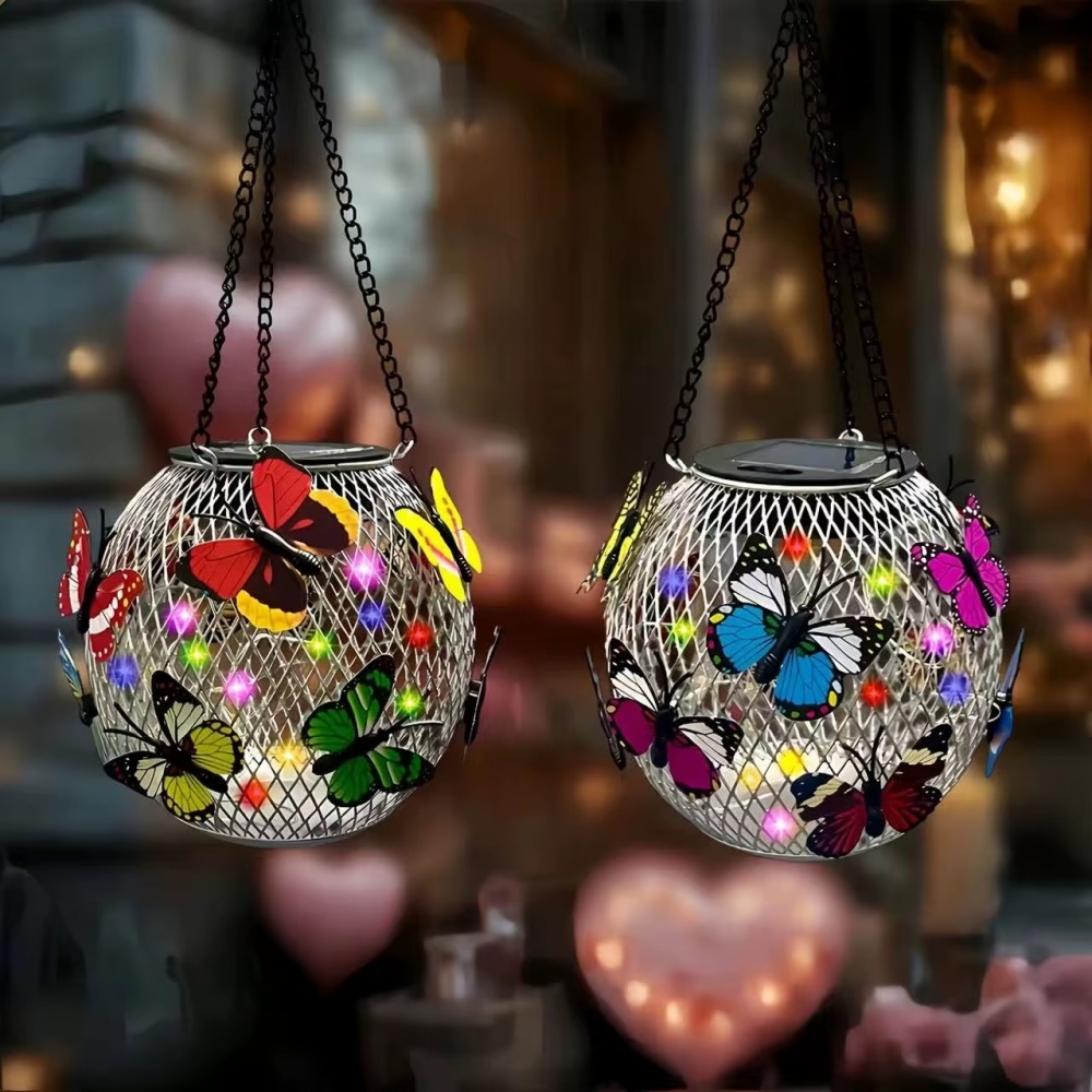 Solar Lantern Iron Art Outdoor - Smart Zen Garden บทวิจารณ์และราคา