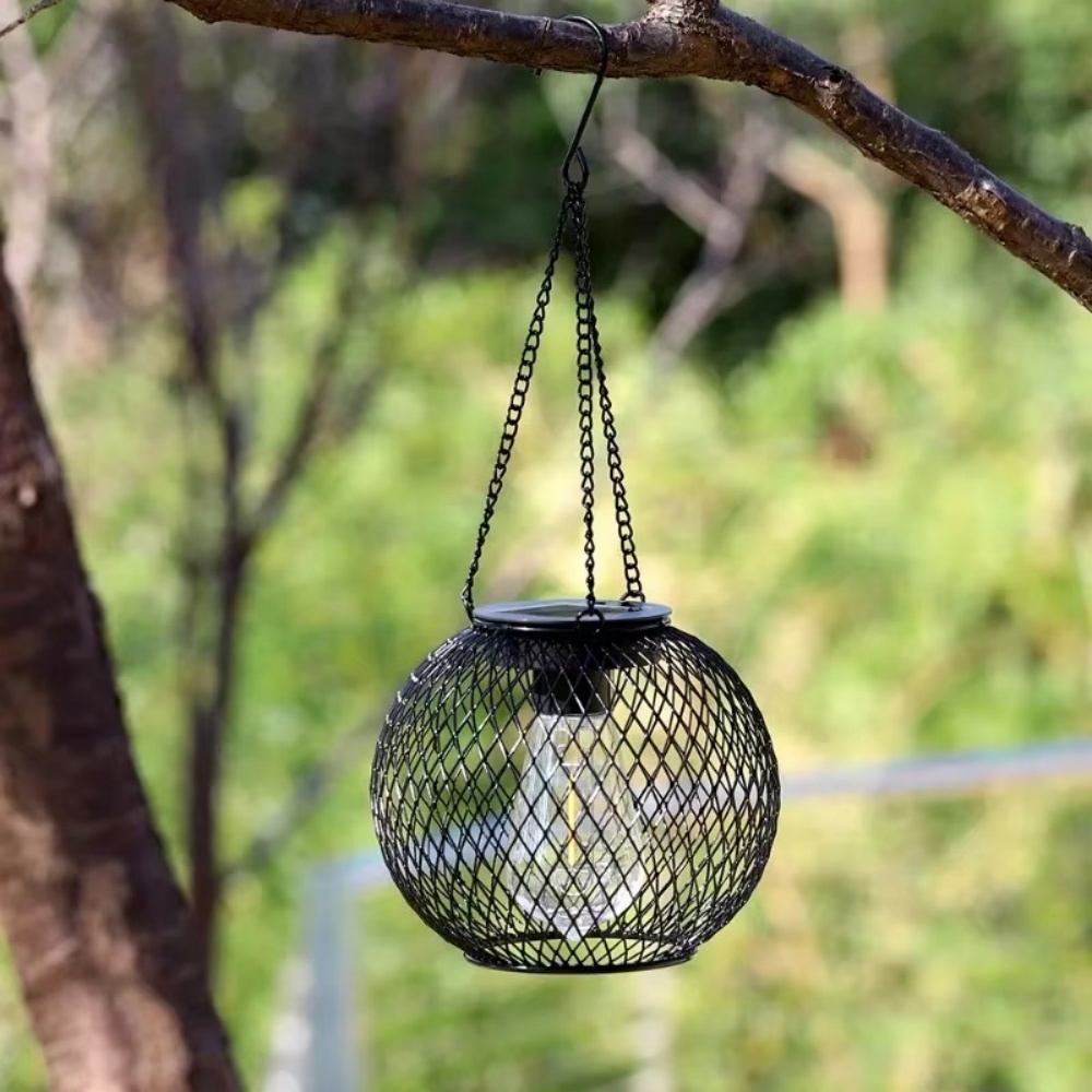 Solar Lantern Iron Art Outdoor - Smart Zen Garden บทวิจารณ์และราคา