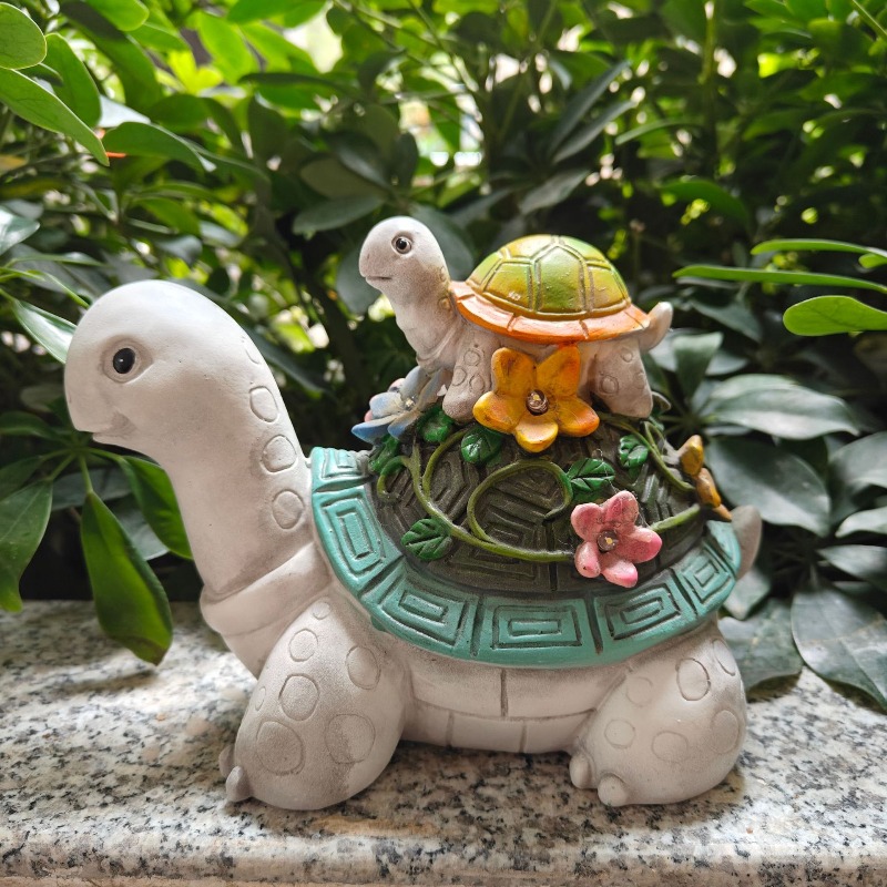 Creative Turtle Statue Outdoor - Smart Zen Garden บทวิจารณ์และราคา
